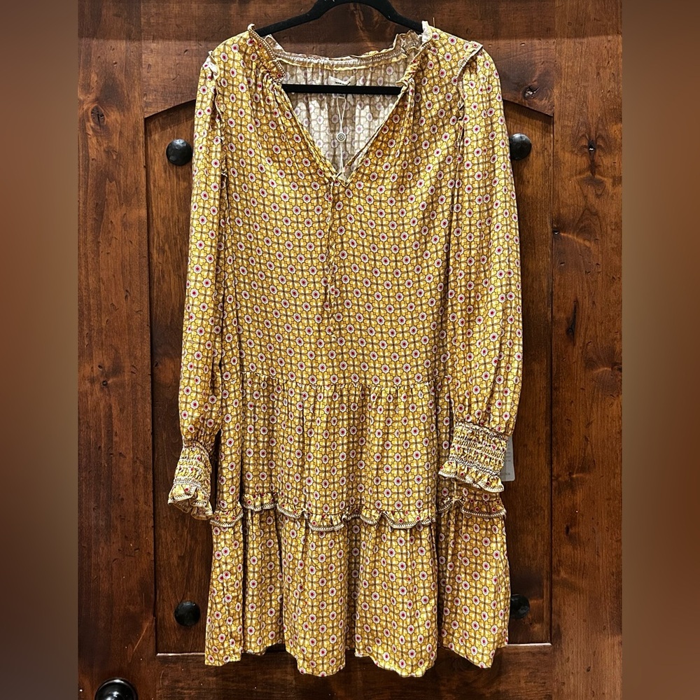Max Studio Smocked Mini Dress, Size XL